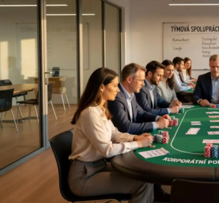 Teambuildingový poker event pro firmy